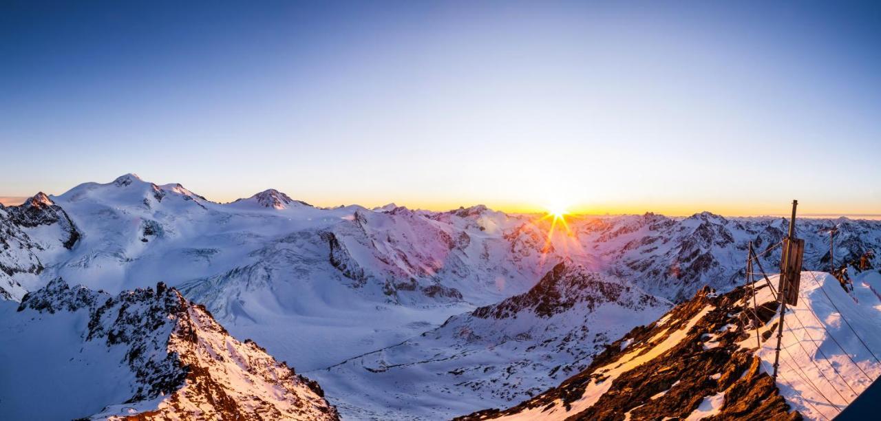 Alpenliebe Pitztal Daire Sankt Leonhard im Pitztal Dış mekan fotoğraf